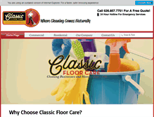 Tablet Screenshot of cleanaspot.com